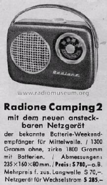 Camping 2; Radione RADIO (ID = 443170) Radio