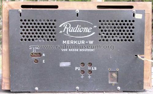 Merkur 59W; Radione RADIO (ID = 600551) Radio