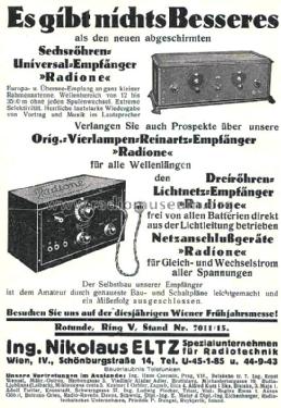 Netzanschlussgerät AG; Radione RADIO (ID = 2982260) Fuente-Al