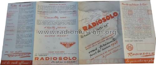 Solo Grand Confort 649; Radiosolo, Société (ID = 1792804) Radio
