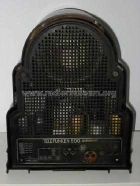 500 Superhet; Radiotechna, spol. s (ID = 23032) Radio