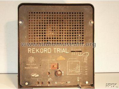 Rekord Trial ; Radiotechna, spol. s (ID = 21666) Radio