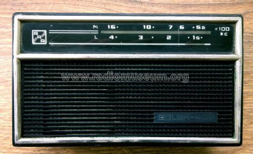 Selga 402; Radiotehnika RT - (ID = 1994129) Radio