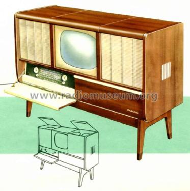 Cabinet FET861A; Rafena Werke (ID = 121411) Fernseh-R