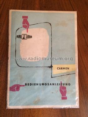 Carmen FE865; Rafena Werke (ID = 1716392) TV Radio