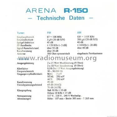 R-150; Rank-Arena, Horsens (ID = 1845729) Radio