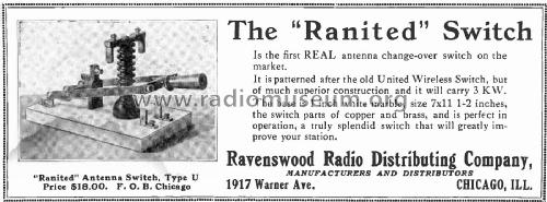 Ranited Antenna Switch ; Ravenswood Radio (ID = 2039158) Amateur-D