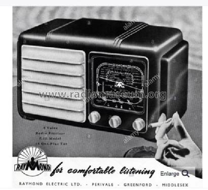 F17; Raymond Electric, (ID = 2516049) Radio