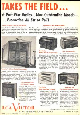 56X5 Ch= RC-1023; RCA RCA Victor Co. (ID = 1062741) Radio