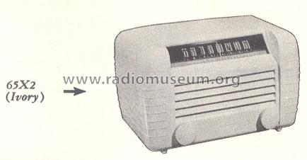 65X2 Ch= RC-1064; RCA RCA Victor Co. (ID = 176570) Radio