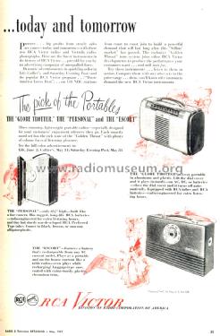 Globe-Trotter 66BX Ch= RC-1040; RCA RCA Victor Co. (ID = 1195513) Radio