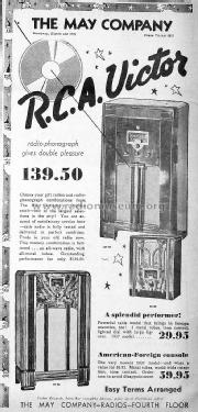 6K1 ; RCA RCA Victor Co. (ID = 1564722) Radio