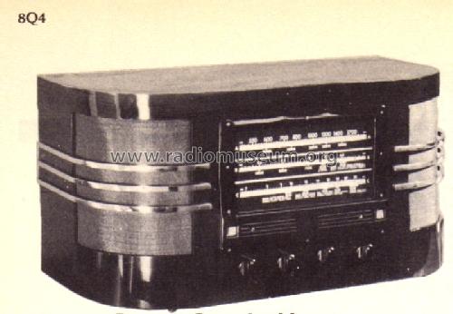 8Q4 Ch= RC-337A; RCA RCA Victor Co. (ID = 255695) Radio