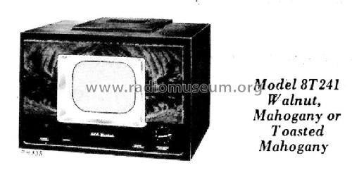 8T241 Ch= KCS28; RCA RCA Victor Co. (ID = 1198556) Television