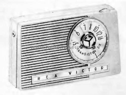 Transistor Six 9-BT-9H Ch= RC-1164A or RC-1164B; RCA RCA Victor Co. (ID = 139382) Radio