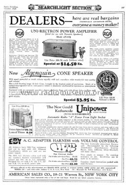 AP-935 Power Amp.; RCA RCA Victor Co. (ID = 1436540) Ampl/Mixer