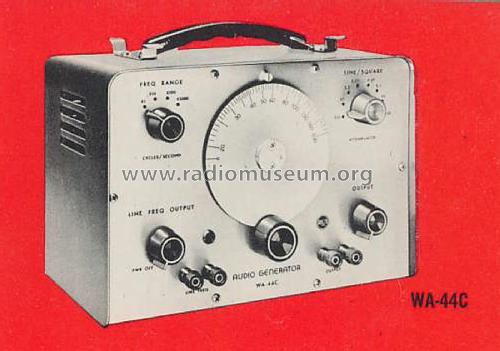 Audio Generator WA-44-C; RCA RCA Victor Co. (ID = 2133895) Equipment