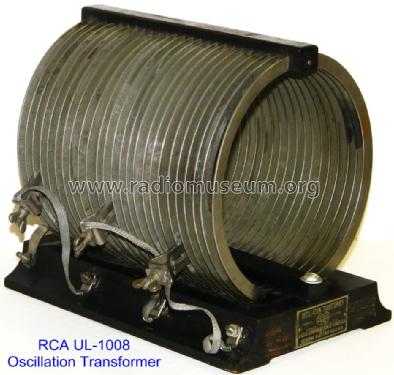 Oscillation Transformer UL-1008; RCA RCA Victor Co. (ID = 953859) Radio part