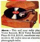R-93-A 1st run Phono; RCA RCA Victor Co. (ID = 566153) Enrég.-R