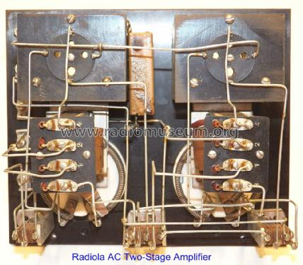 Radiola AC 2-Stage Audio Amplifier; RCA RCA Victor Co. (ID = 1531020) Ampl/Mixer