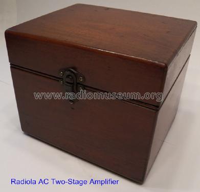 Radiola AC 2-Stage Audio Amplifier; RCA RCA Victor Co. (ID = 1531021) Ampl/Mixer