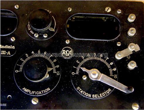 Radiola III A AR-802 Type RL; RCA RCA Victor Co. (ID = 1206313) Radio