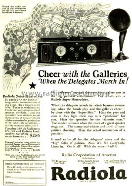 Radiola Superheterodyne AR-812 'Semi-Portable'; RCA RCA Victor Co. (ID = 1276440) Radio