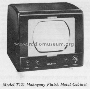 T-121 Ch= KCS34C; RCA RCA Victor Co. (ID = 1375193) Televisión