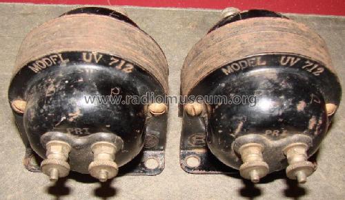 Tone Frequency Intervalve Amplifying Transformer UV-712; RCA RCA Victor Co. (ID = 1944642) Radio part