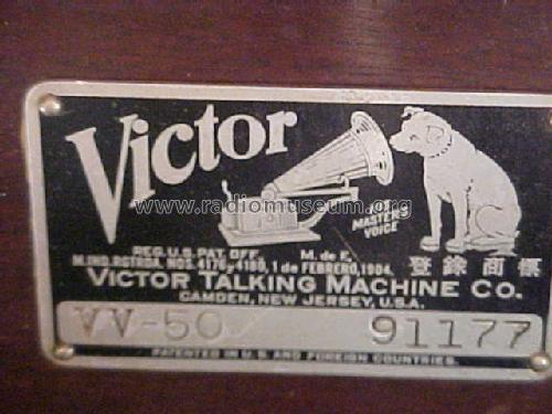 Victor VV-50; RCA RCA Victor Co. (ID = 1044099) TalkingM