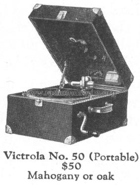 Victrola 50; RCA RCA Victor Co. (ID = 1800489) TalkingM