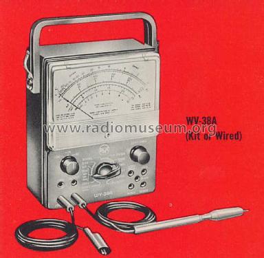 Volt-Ohm-Milliammeter WV-38-A ; RCA RCA Victor Co. (ID = 2133881) Equipment