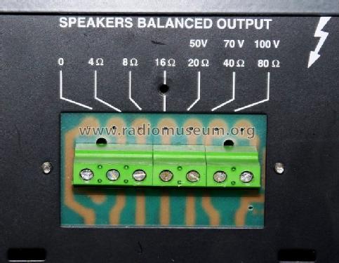 PA Amplifier AM-7120N; RCF; Reggio Emilia (ID = 708602) Ampl/Mixer