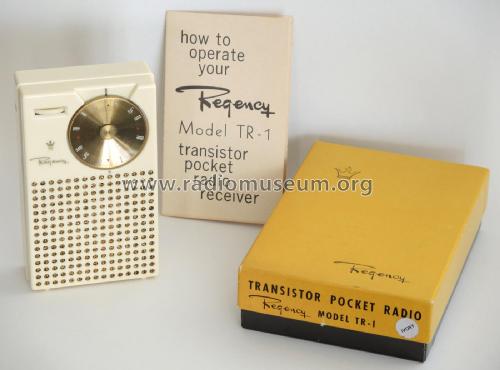 Regency TR-1 Pocket Radio; Regency brand of I.D (ID = 2856966) Radio