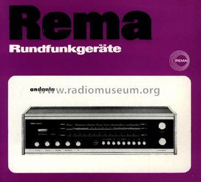 Andante 840; REMA, Fabrik für (ID = 1393488) Radio