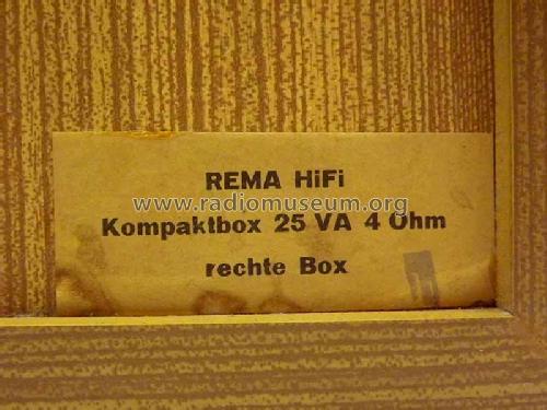 HiFi-Kompaktbox 25 VA; REMA, Fabrik für (ID = 1430795) Speaker-P