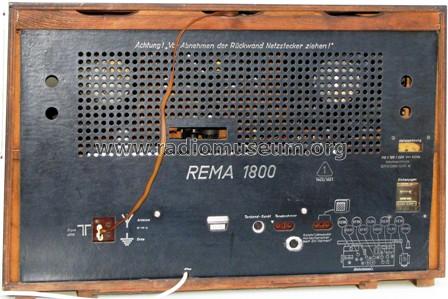 Rema 1800FA; REMA, Fabrik für (ID = 685066) Radio