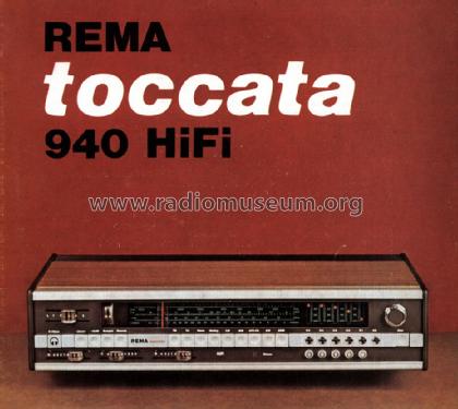 Toccata 940 hifi; REMA, Fabrik für (ID = 1328825) Radio