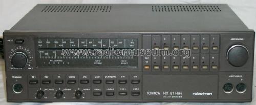 Tonica RX81 HiFi; REMA, Fabrik für (ID = 154027) Radio