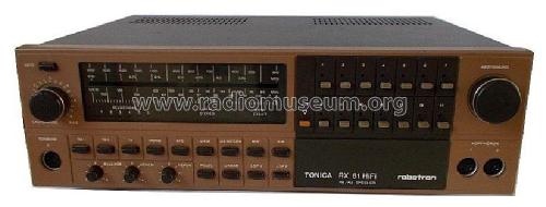 Tonica RX81 HiFi; REMA, Fabrik für (ID = 1870625) Radio