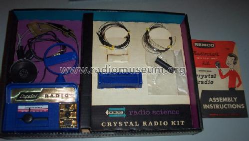 Radiocraft Crystal Radio Kit; Remco Toys Inc.; (ID = 243391) Kit