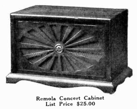 Remola Concert Cabinet ; Remo Corporation, (ID = 2052484) Speaker-P