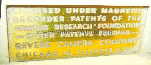 Magnetic Tape Recorder T-2000; Revere Camera Co.; (ID = 1833606) Enrég.-R
