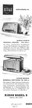 Sottens 5210; Ribag; Basel 9 (ID = 12731) Radio