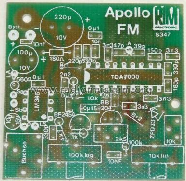 Apollo FM 8347; RIM bzw. Radio-RIM; (ID = 744158) Kit