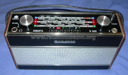 R600; Roberts Radio Co.Ltd (ID = 175281) Radio