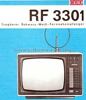 Combi Vision RF3301; Robotron-Elektronik (ID = 608004) Télévision