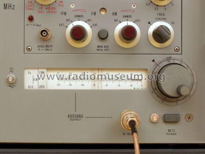 AM-FM Messsender SMDA ; Rohde & Schwarz, PTE (ID = 151235) Equipment