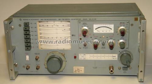 AM-FM Messsender SMDA ; Rohde & Schwarz, PTE (ID = 153089) Equipment