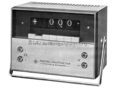 Digital-Multimeter UGWD ; Rohde & Schwarz, PTE (ID = 511235) Equipment